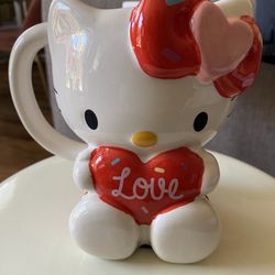 Ceramic hello kitty Mug For Valentine