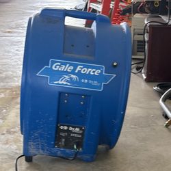 Dry Air Gale Force Air Mover - Blue 