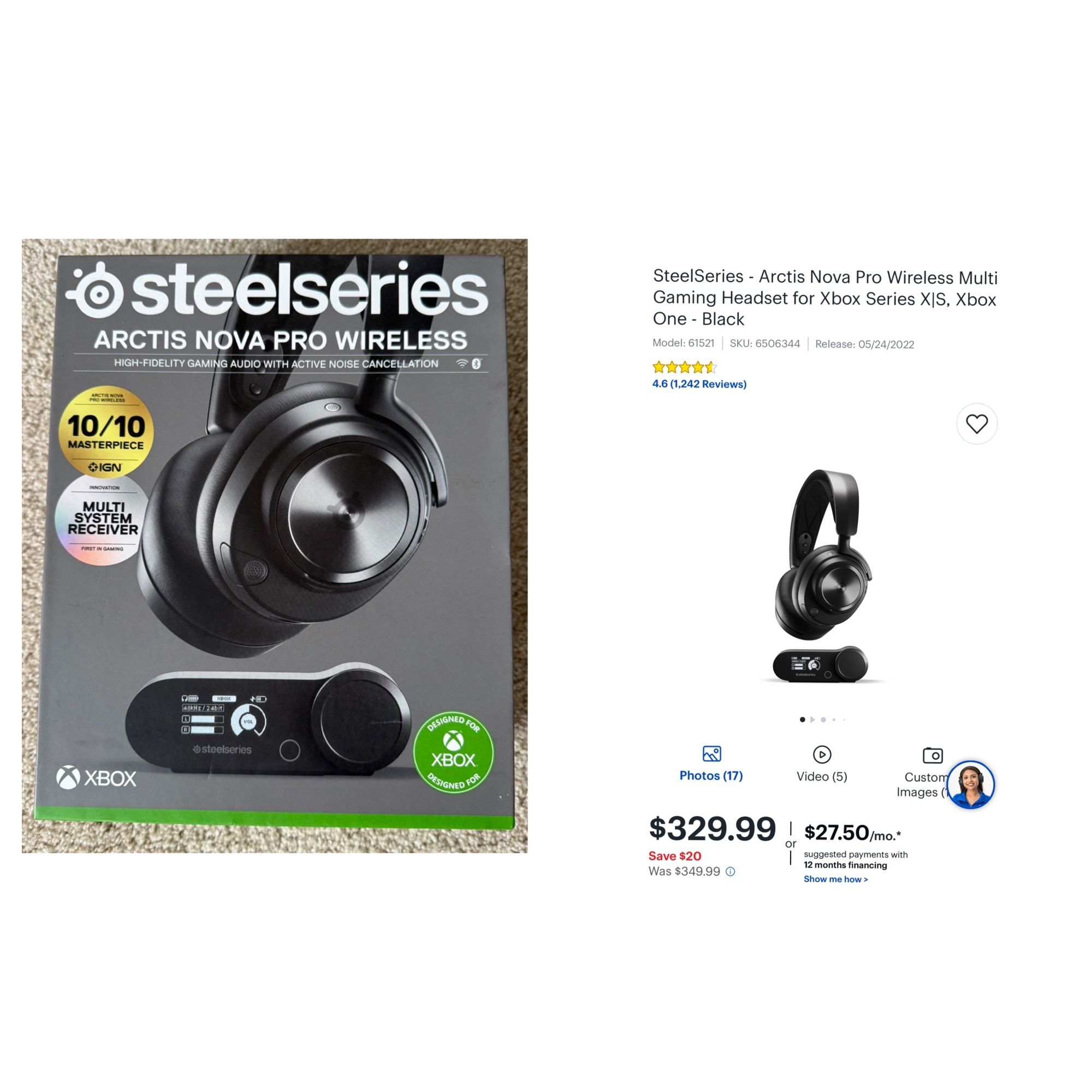 Xbox/PC Headset