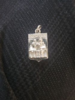 Sterling Disneyland Pendant Charm 