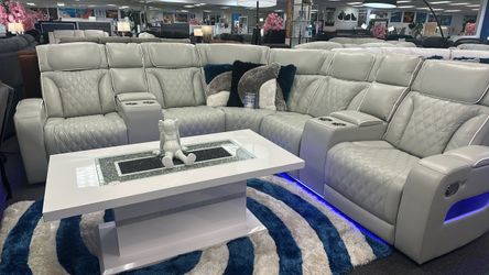 Beautiful Grey Sectional Available Limited Time $1699