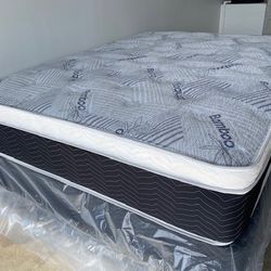 Queen Euro Bamboo Pillow Top!!