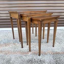mid-Century Nesting Table Set