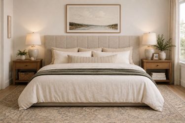 King Size Upholstered Head Board