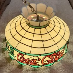 Vintage Coca-Cola Hanging Light 