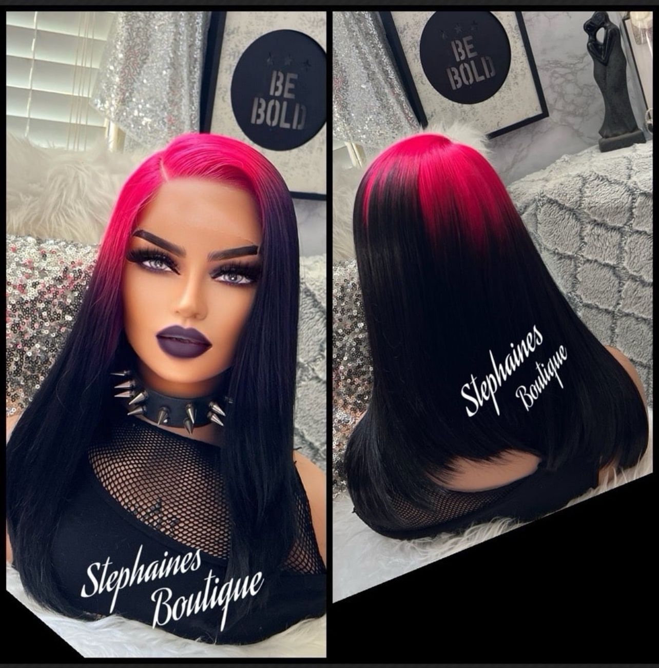 Human Hair Blended Lace Front Wig