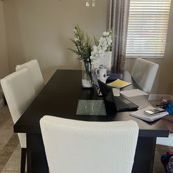 Dinning set:1 table 6 chairs