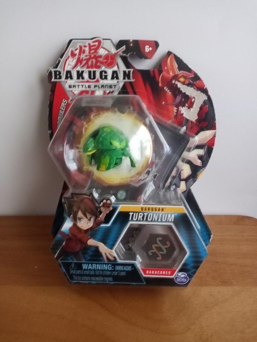 Bakugan Battle Planet Turtonium Action Figure - Green