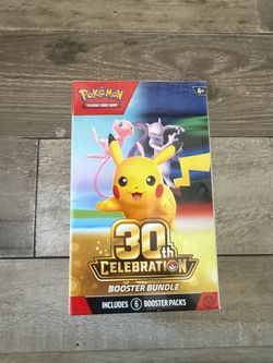 Pokemon 30th anniversary booster bundle