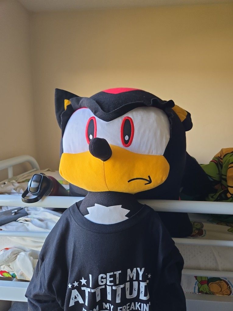 Giant Shadow The Hedgehog Plush