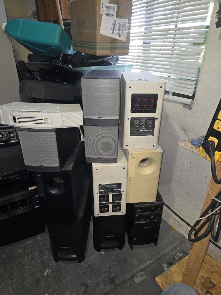 Bose Aucousticmass And Home Thester Systems