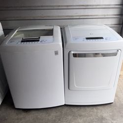 LG Washer And Electric Dryer Matching Set