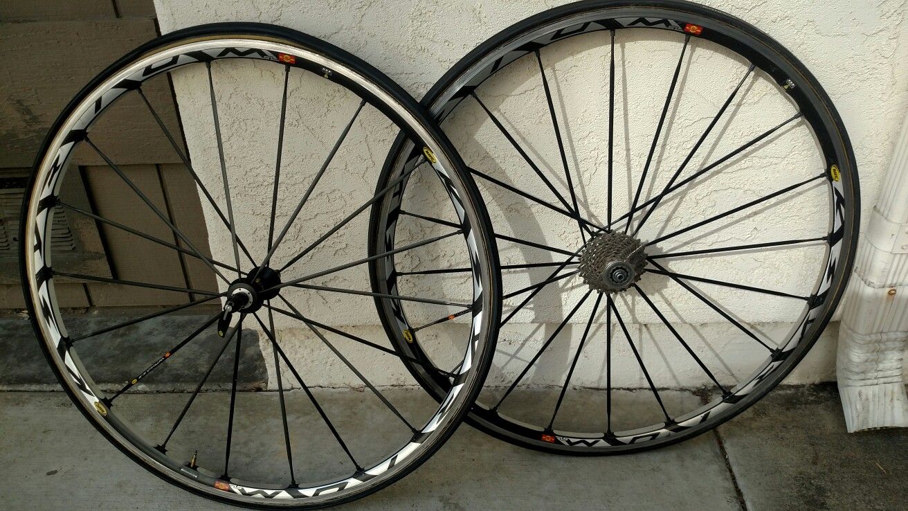 Mavic ksyrium tubulars