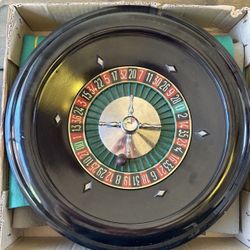 Abercrombie & Fitch Vintage Roulette Wheel