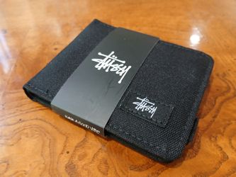 Stussy Black Wallet Bifold