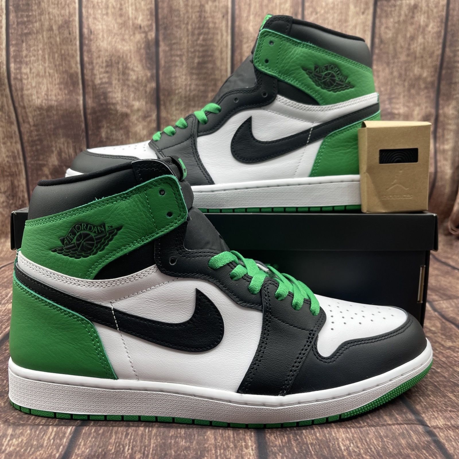 Size 12 - 2023 Mens Air Jordan 1 Retro High OG  Lucky Green Ds DZ5485-031 Og All