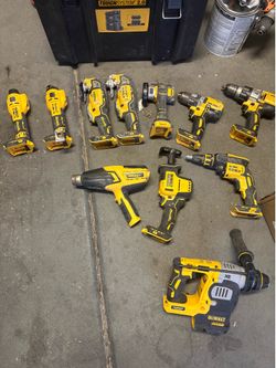 Dewalt Tools no battery included for any of them
