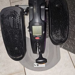 Black and Purple Mini Stair Stepper Exercise Machine