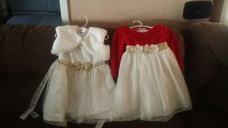 Little girls Christmas dresses