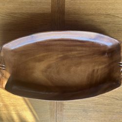 Large Footed Honolulu Monkey Pod Tray