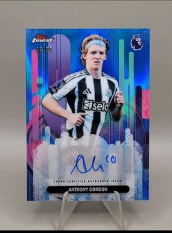 2026 Topps Finest Anthony Gordon Auto /99