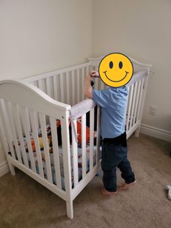 Used crib (mattress and sheets also available)