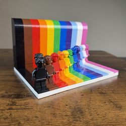 LEGO 40516 Everyone Is Awesome – Complete – 11 Minifigs – Pride Set