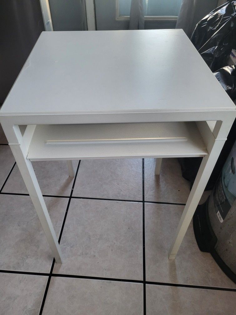 White Side Table