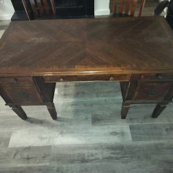 Luxury Cherry Wood Executive Desk