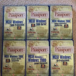 Osborne - Mike Meyers - Passport Collection - Books (All In New Condition)