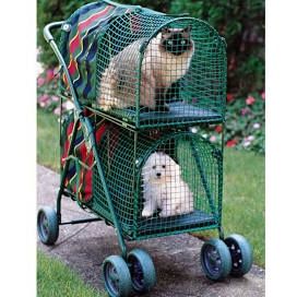 Pet Stroller Double Decker Dogs And Cats