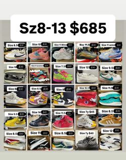 Jordan’s Nikes and more 25 pairs for $685