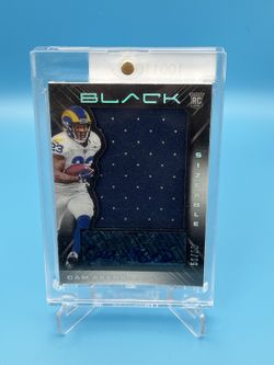 Cam Akers 2020 Panini Black Sizeable Rookie Jersey Auto Silver 50/50