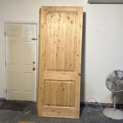 Knotty  Alder Wood Exterior Doors  OBO