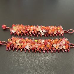 Carnelian Multi-Strand Bracelet 