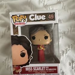 Miss Scarlet Funko Pop 