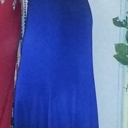 Blue Ombré Prom Dress 