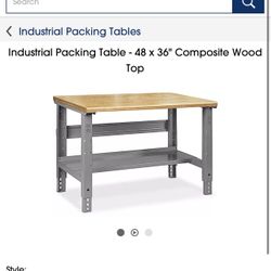Uline Industrial Packing Table