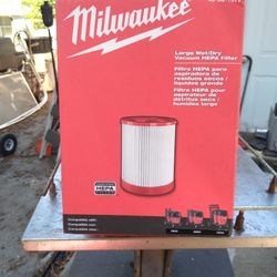 New Milwaukee Vacuum Filter 