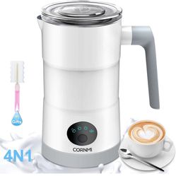 NEW Automatic Hot And Cold Milk Frother Warmer for Latte, Foam