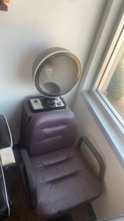 Venus by Belmont Hair Dryer + Shampoo Chair