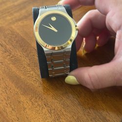 Movado Original Watch – Unisex – Excellent Condition – Gold & Black