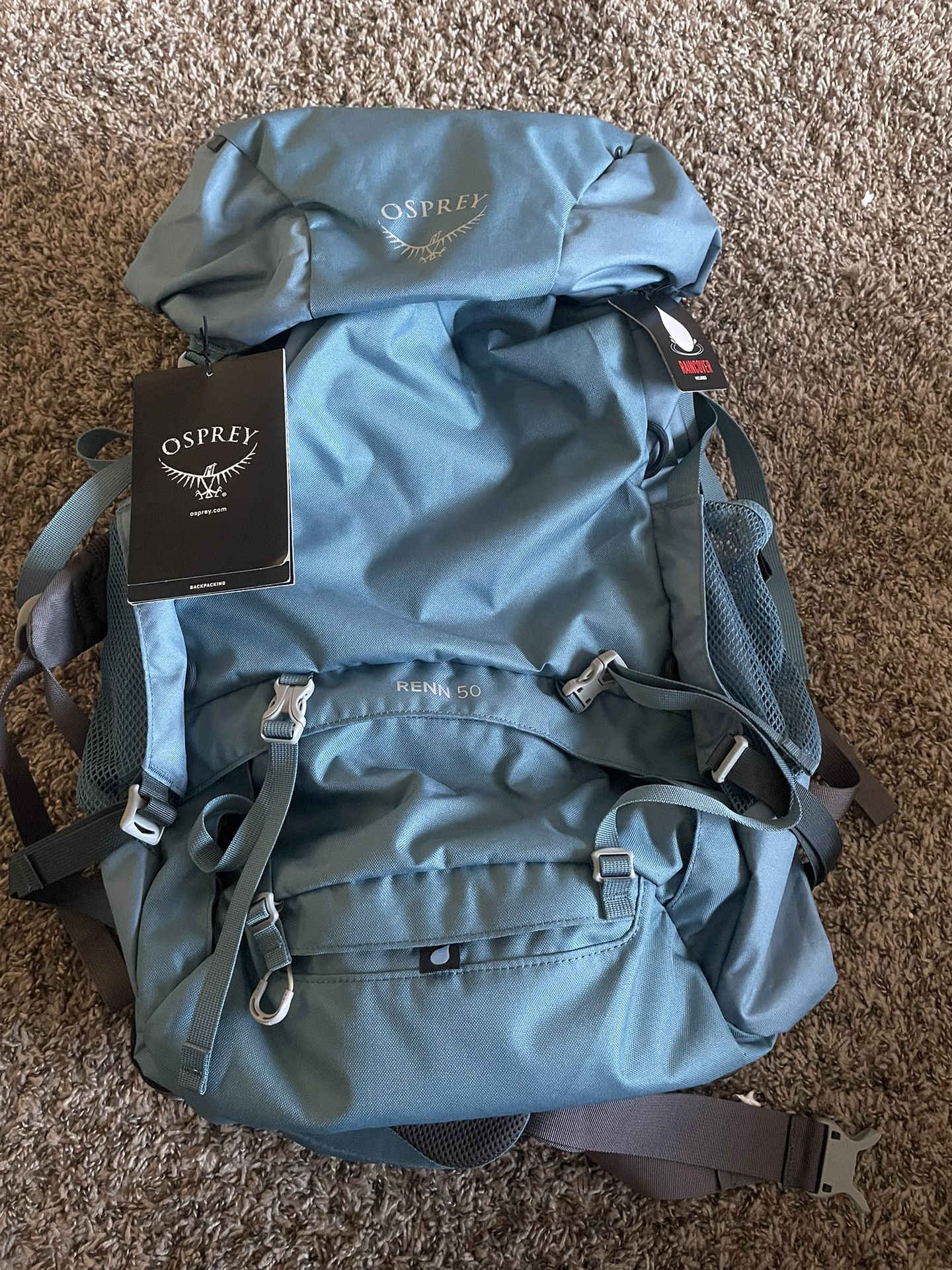 Osprey Renn 50 Women's Backpacking Backpack Challenger Blue