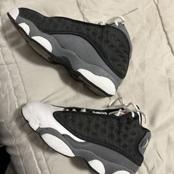 Nike Air Jordan 13 Retro “Black Flint” White Grey Men’s 6.5