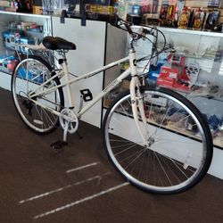 NEW 2025 42 CM RETROSPEC KINNEY MIXTE MIXTIE 7 SPEED GEARED URBAN CITY BIKE