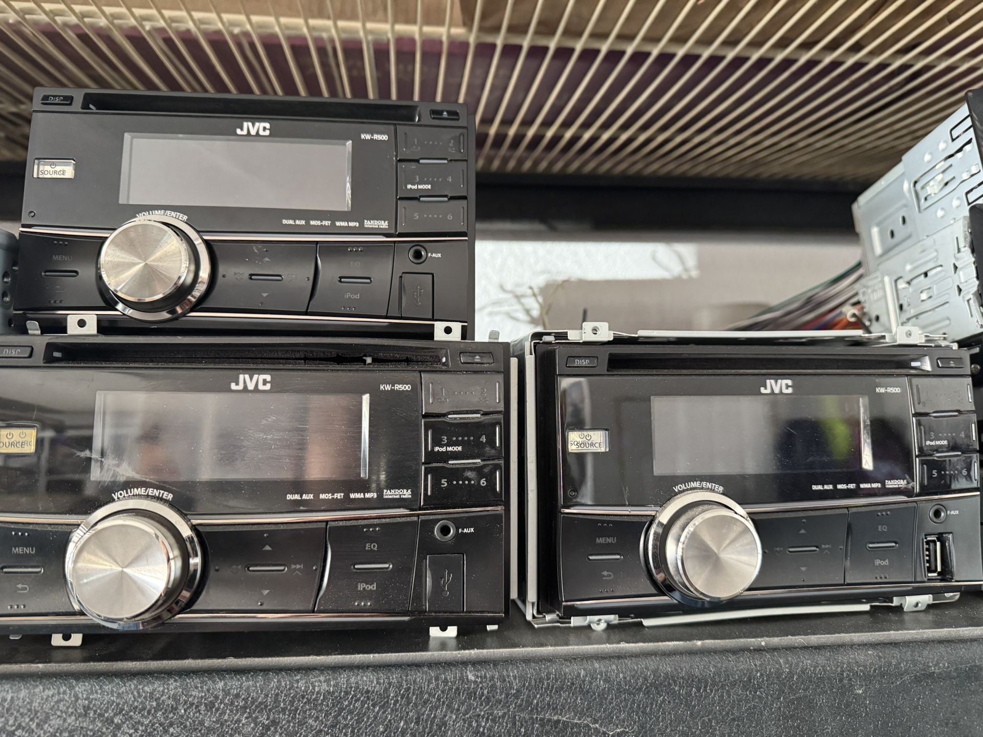 JVC Double Din With Bluetooth