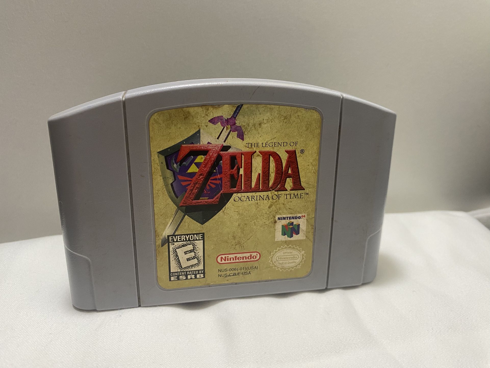 Zelda Ocarina Of Time Nintendo 64 Game