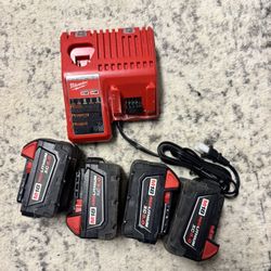 Milwaukee 5.0 Batteries M18