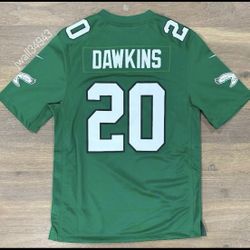Nike Philadelphia Eagles Kelly Green Brian Dawkins Jersey Men Sz m Medium 