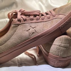 Converse Men’s Size 10, One Star Ox, Pink Blush/Fuzzy Peach, Low Top
